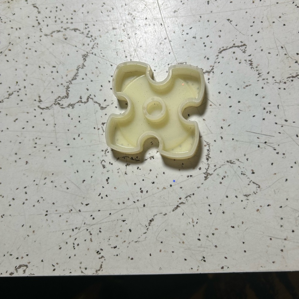 Cream Puzzle Piece Accessory